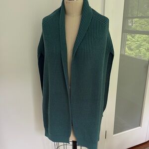Women’s Teal Shawl Sweater from ANTHROPOLOGIE